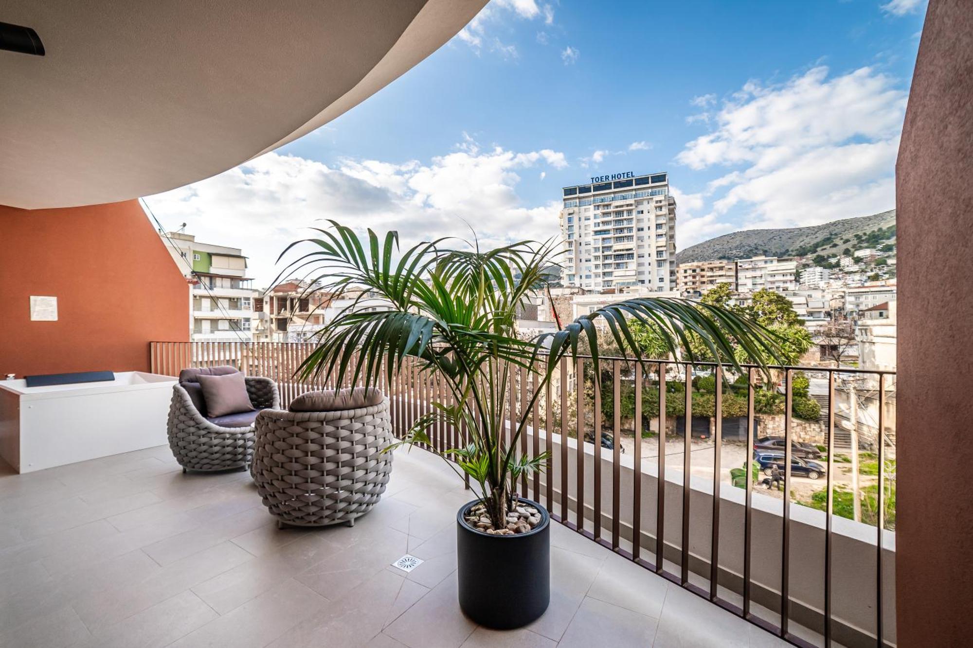 Hotel Vale Saranda Kültér fotó